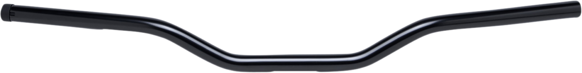 BILTWELL 1" Handlebar w/ TBW Plugs - Tracker - Black 6007-2017