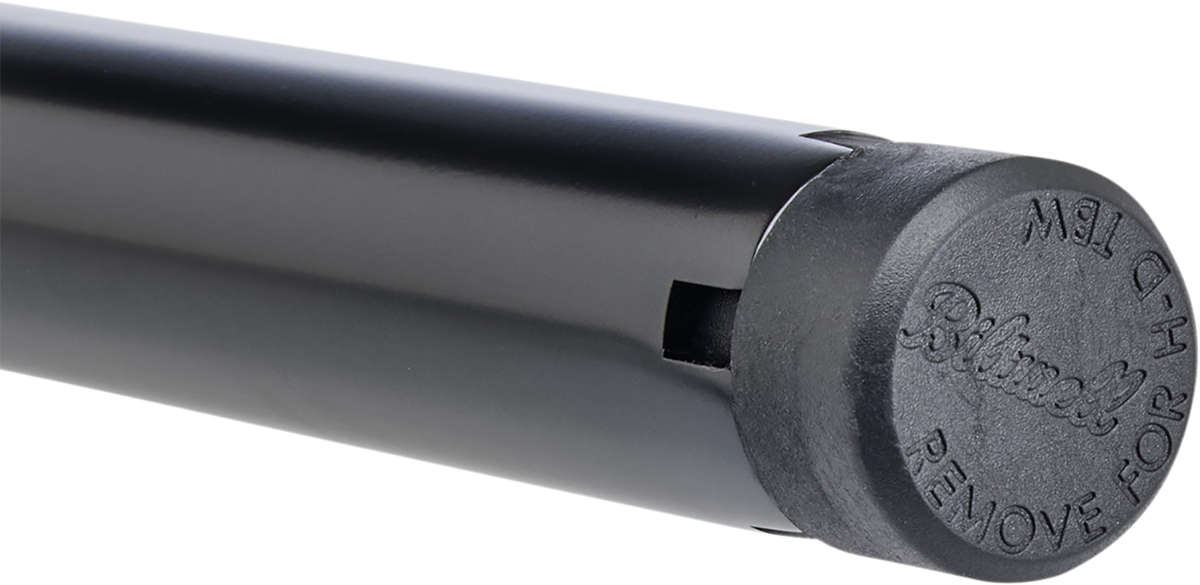 BILTWELL 1" Handlebar w/ TBW Plugs - Tracker High - Black 6009-2017