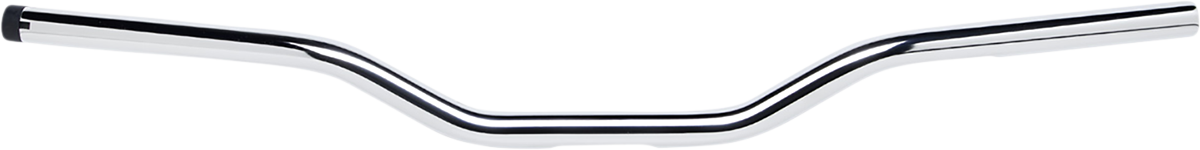 BILTWELL 1" Handlebar w/ TBW Plugs - Tracker - Chrome 6007-1057