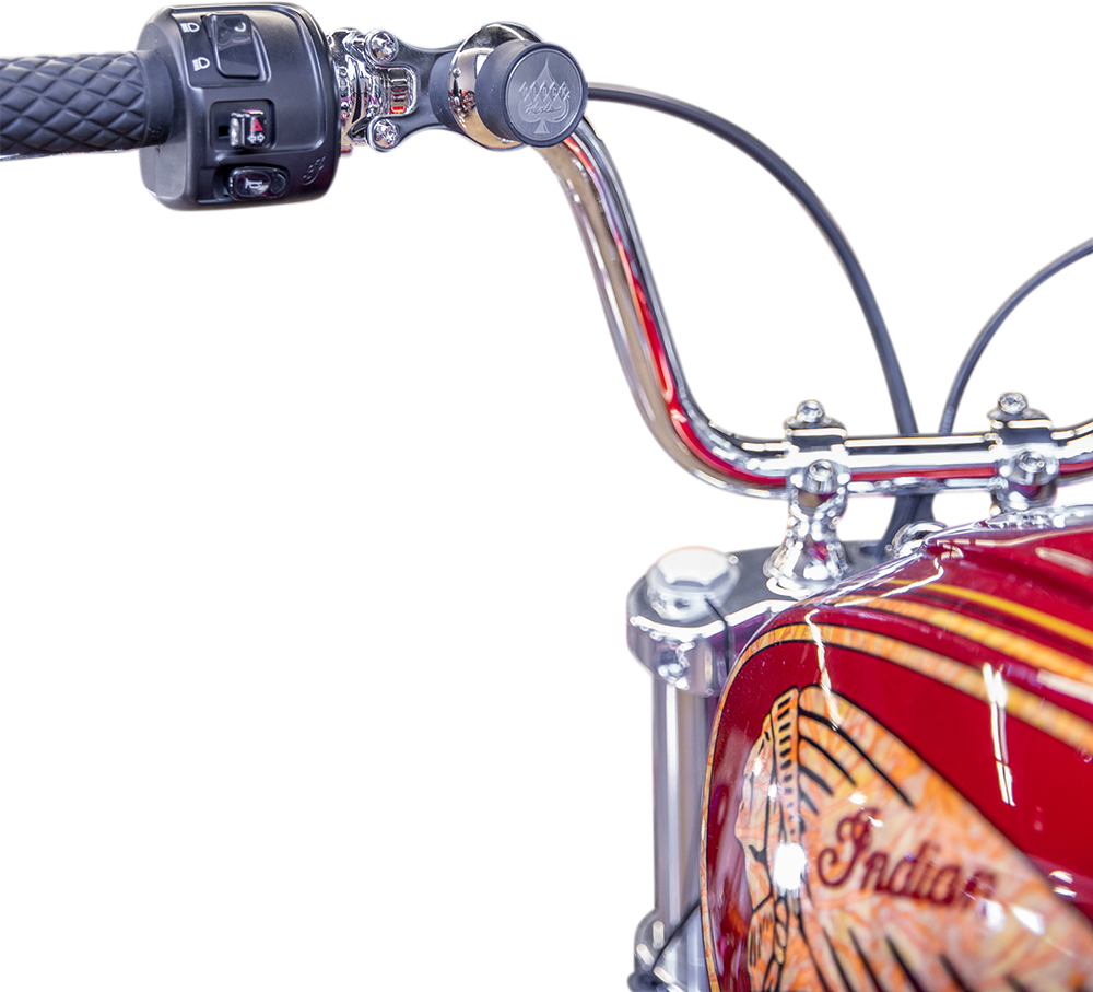 KLOCK WERKS iOmount™ for Indian - Ambidextrous Mount - Chrome - Scout KWD-04-0607-C