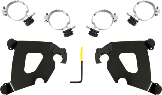 MEMPHIS SHADES Cafe Mounting Kit - Black - XL1200X MEB2058
