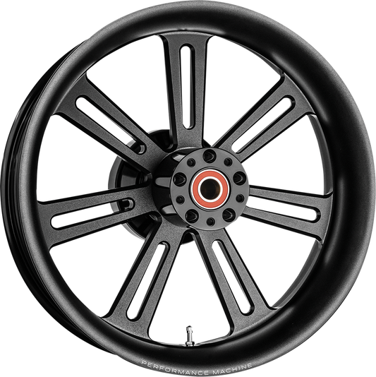 PERFORMANCE MACHINE (PM) Wheel - Sierra - Rear - Single Disc/without ABS - Black - 18x5.5 1270-7814R-SRR-SMB