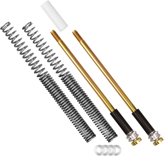 Progressive Suspension Fork Kit - 2 Inch Lowering with High-Performance Pistons for OEM Forks, Part 31-5055
