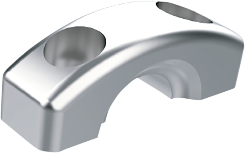 SLYFOX Handlebar Riser Kit - Straight, 1-Inch Clamping, 2-1/2-Inch Rise - Raw Finish - Part Number TM-SLY15