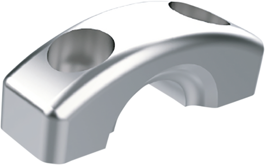 SLYFOX Handlebar Riser Kit - Straight, 1-Inch Clamping, 2-1/2-Inch Rise - Raw Finish - Part Number TM-SLY15