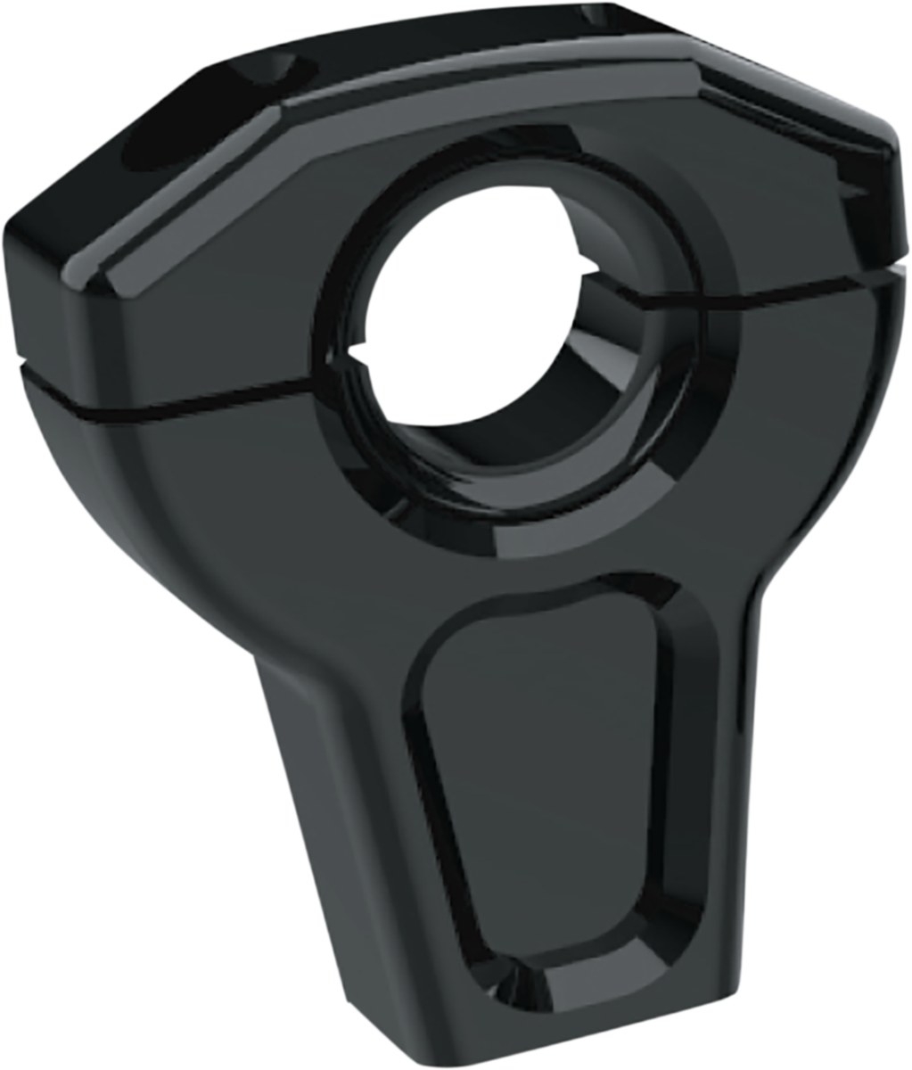 SLYFOX Handlebar Riser Kit - Straight, 1-Inch Clamping, 2-1/2-Inch Rise, Black - Model TM-SLY16
