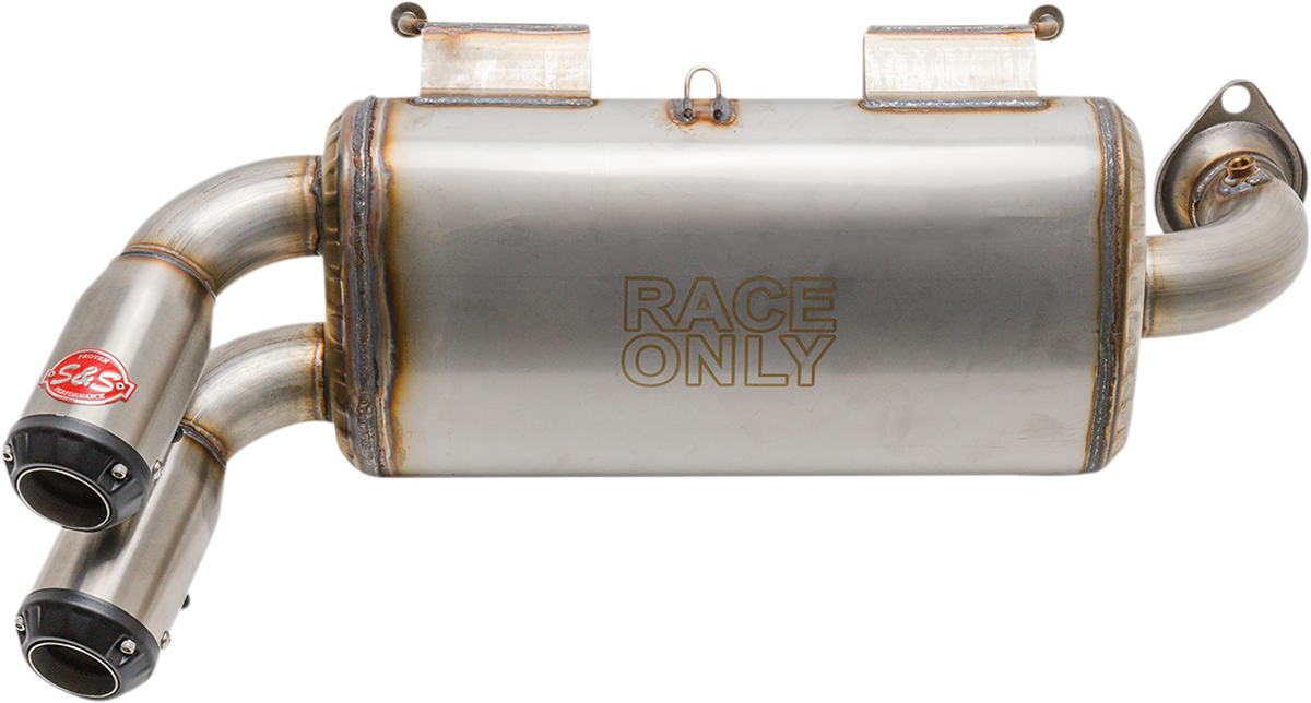 S&S CYCLE Power Tune® XTO Muffler Race Only 550-1042 for Enhanced Performance