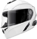 SENA Outrush R Helmet Small with Bluetooth 5.0, HD Speakers, and Smart Intercom – White (Part #OUTRUSHR-GW00S3)