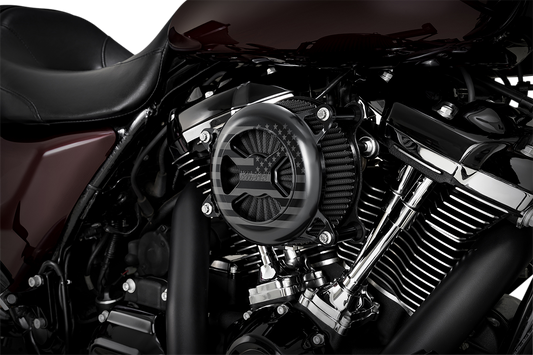 Vance & Hines VO2 America Air Cleaner - Freedom Black (Part 42045FG)