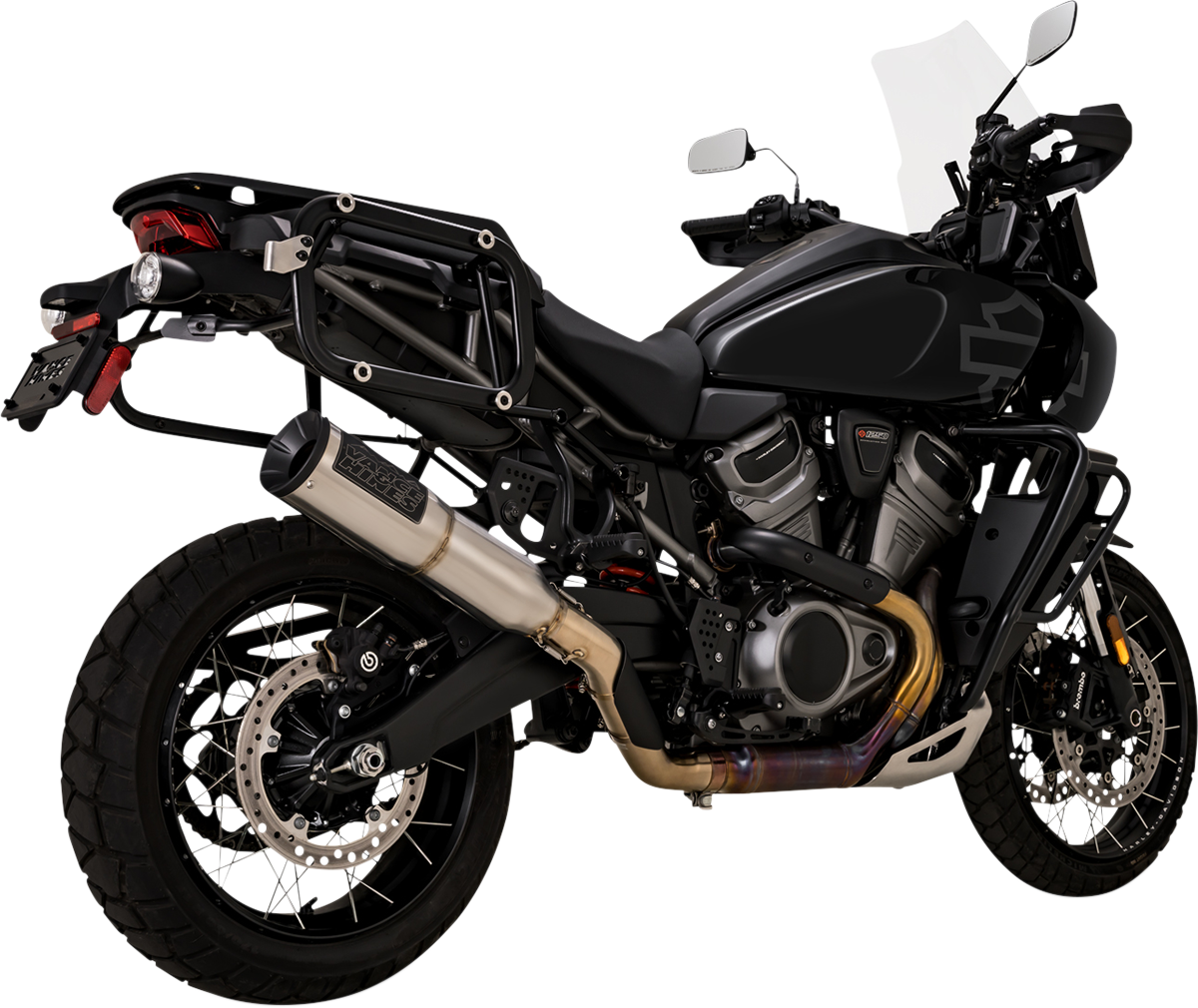 Vance & Hines Adventure Hi-Output 450 Slip-On Muffler for Revolution Max 1250 - Stainless Steel 16533