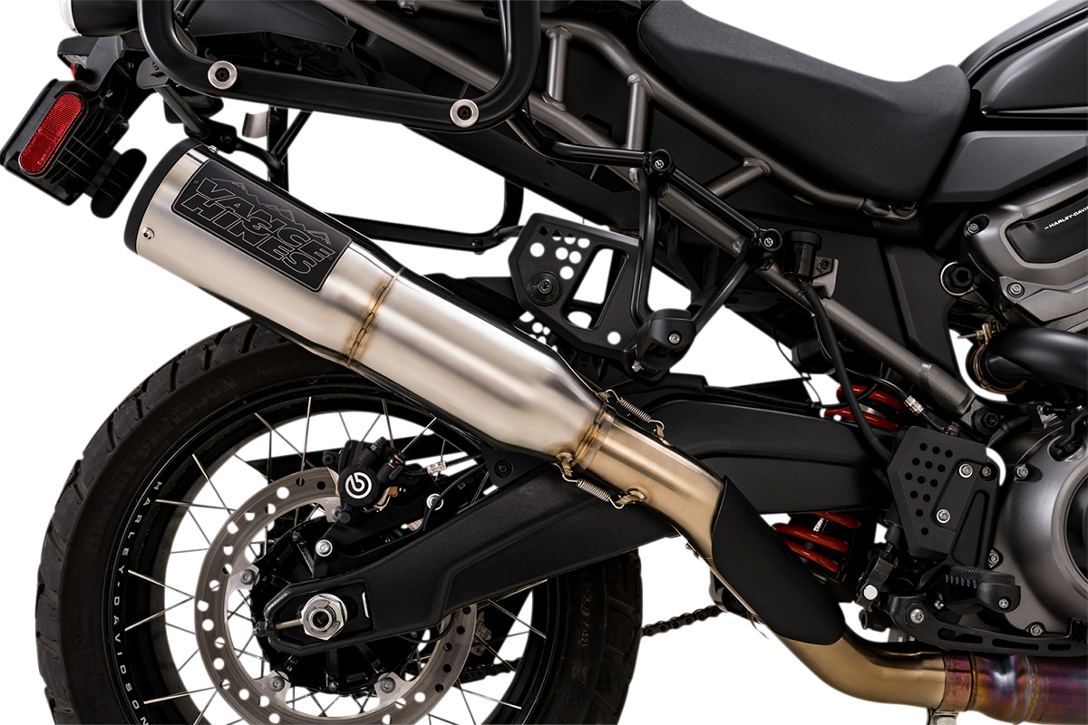 Vance & Hines Adventure Hi-Output 450 Slip-On Muffler for Revolution Max 1250 - Stainless Steel 16533