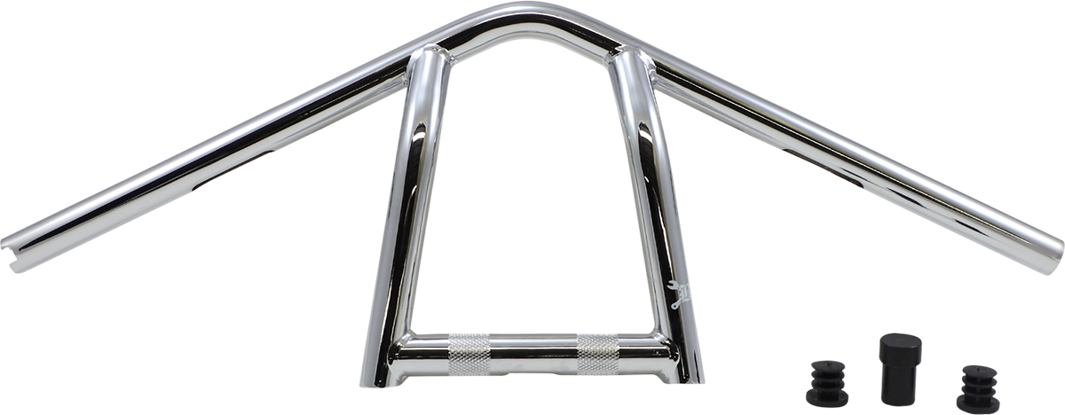 BURLY BRAND Jim Handlebar - 9" - Chrome B12-6040C