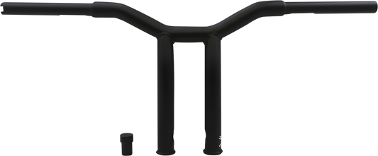 BURLY BRAND Dominator Handlebar - Raked - 10" - Matte Black B12-6051SB