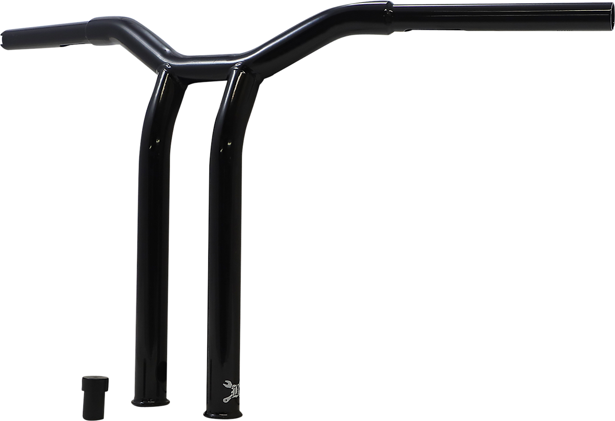 BURLY BRAND Dominator Handlebar - Raked - 14" - Black B12-6053B
