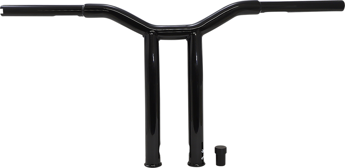 BURLY BRAND Dominator Handlebar - Raked - 12" - Black B12-6052B