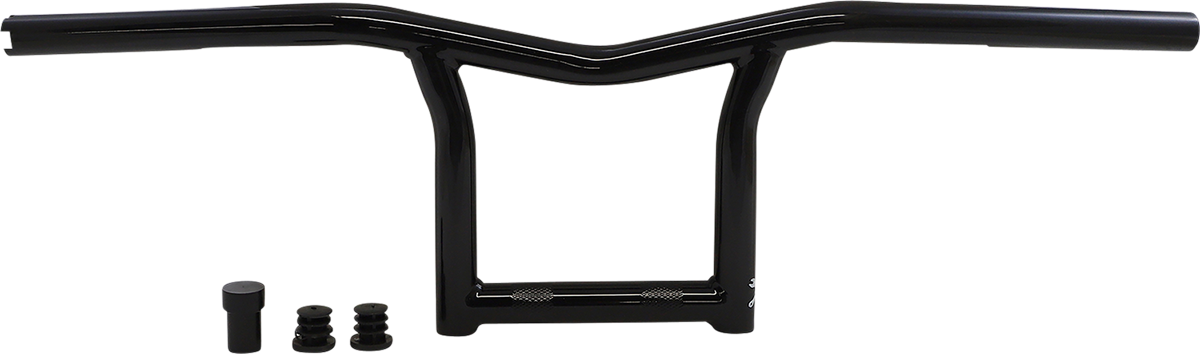 BURLY BRAND Sid Handlebar - 8" - Black B12-6030B