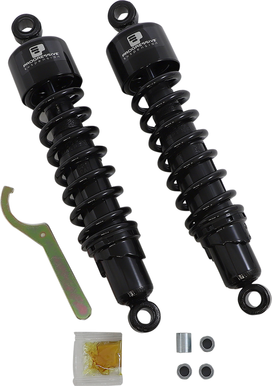 Progressive Suspension 412 Series Shock - 13.5 inch Heavy Duty for Cruiser and Touring Bikes