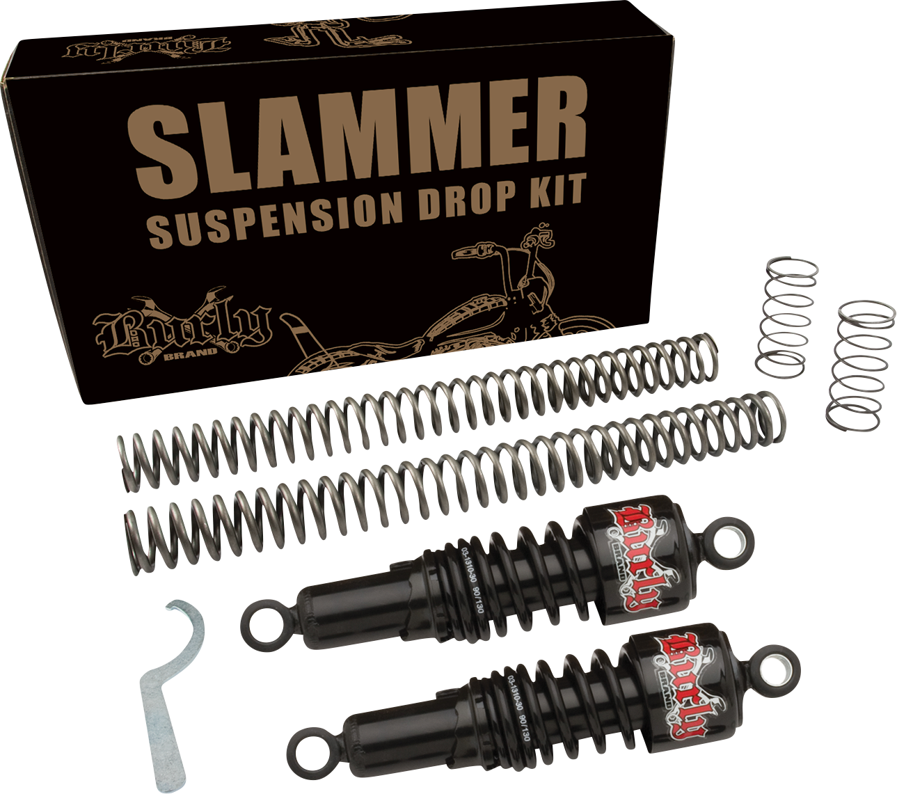 BURLY BRAND Suspension Kit - Slammer - Black B28-1007B