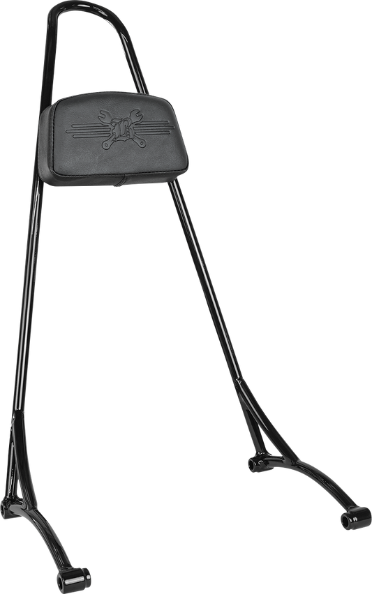BURLY BRAND Tall Sissy Bar - Black B13-1506B