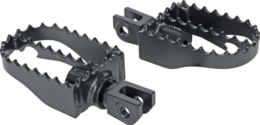 BURLY BRAND MX Foot Pegs - Driver - Black B13-1200B