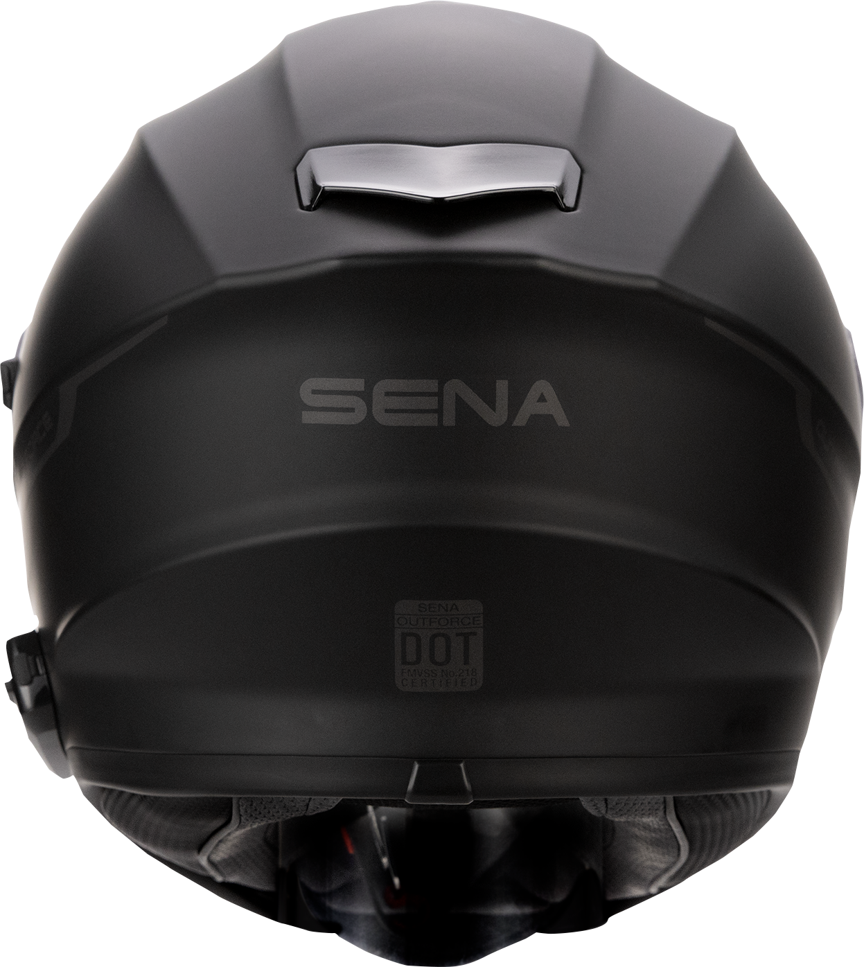 SENA OutForce Matte Black 2XL Helmet with Bluetooth 5.0 and Advanced Safety Features