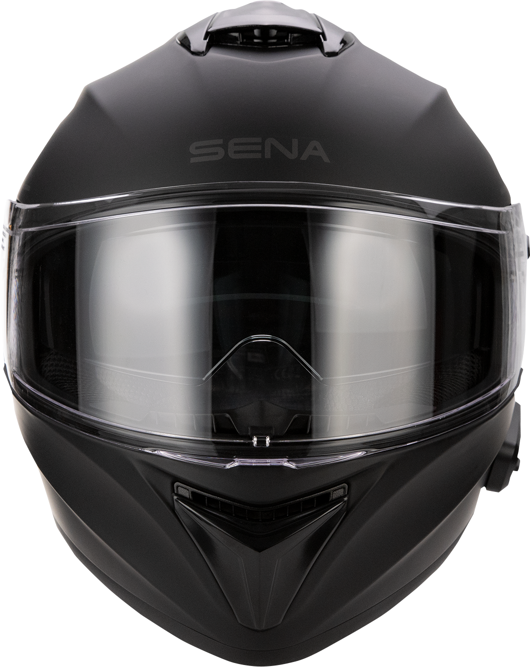 SENA OutForce Matte Black 2XL Helmet with Bluetooth 5.0 and Advanced Safety Features