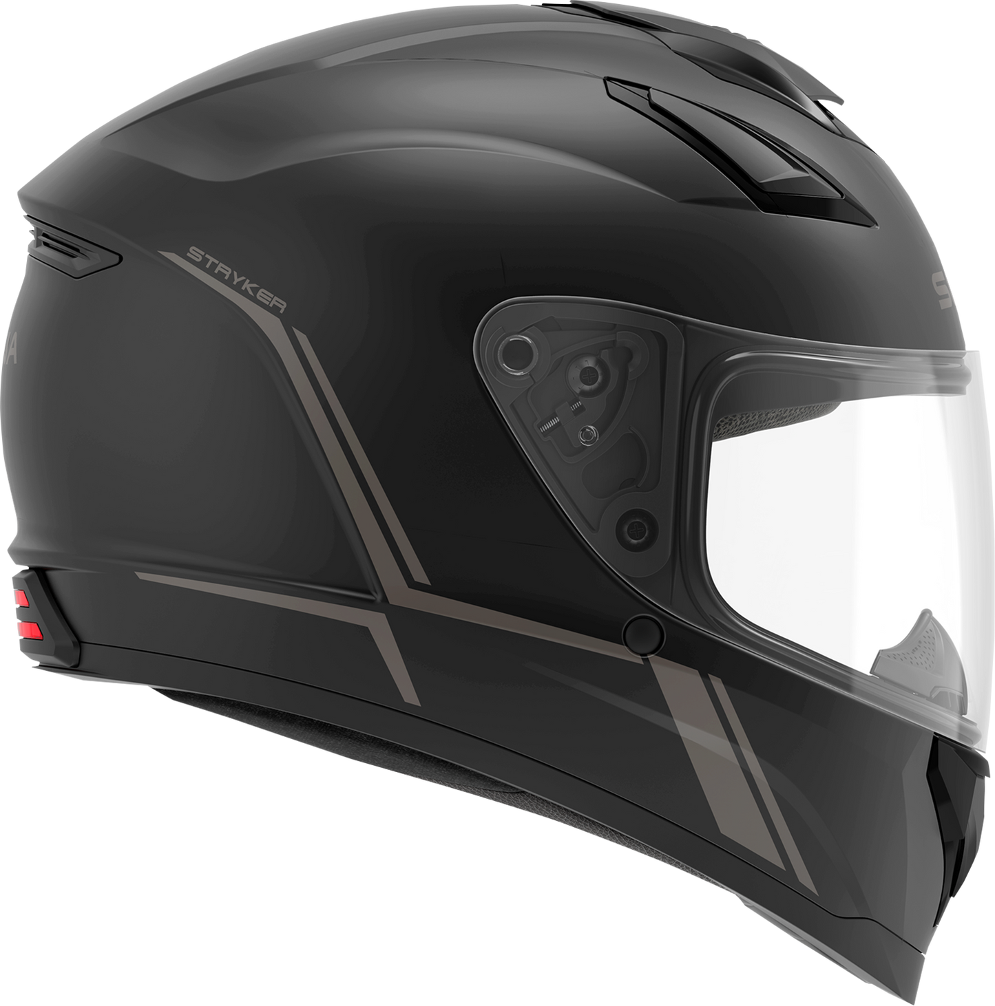 SENA Stryker Helmet - Matte Black - Medium (Part Number: STRYKER-MB00M1)