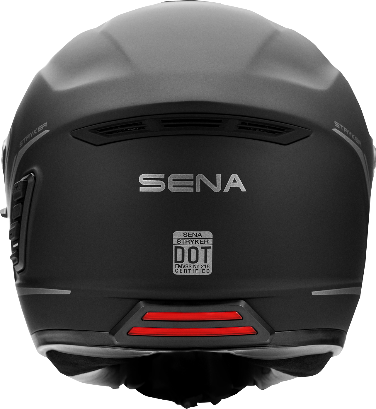 SENA Stryker Helmet - Matte Black - Medium (Part Number: STRYKER-MB00M1)