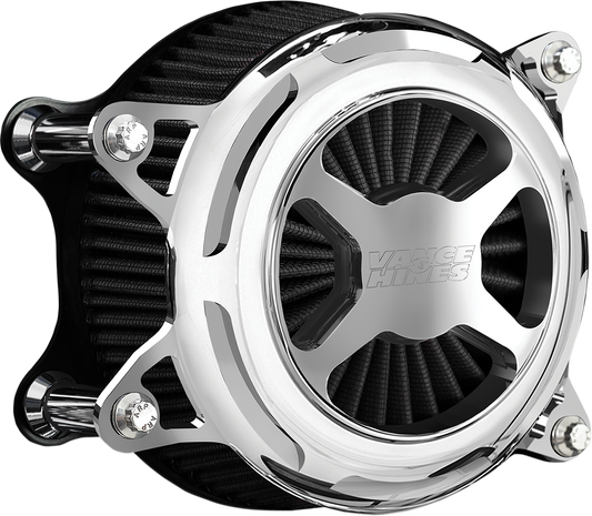Vance & Hines VO2 X Air Intake Kit - Chrome for Harley Touring and Softail Models (Part 72343)