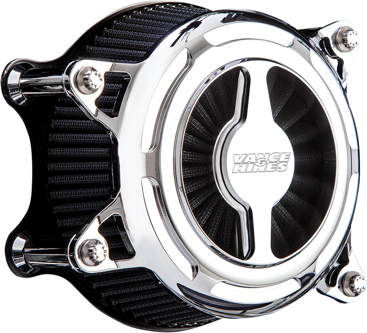 Vance & Hines VO2 Blade Air Intake Chrome Part 70395 for V-Twin Engines