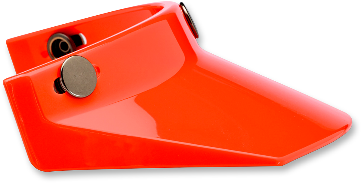BILTWELL Moto 3-Snap Visor - Orange 2002-565