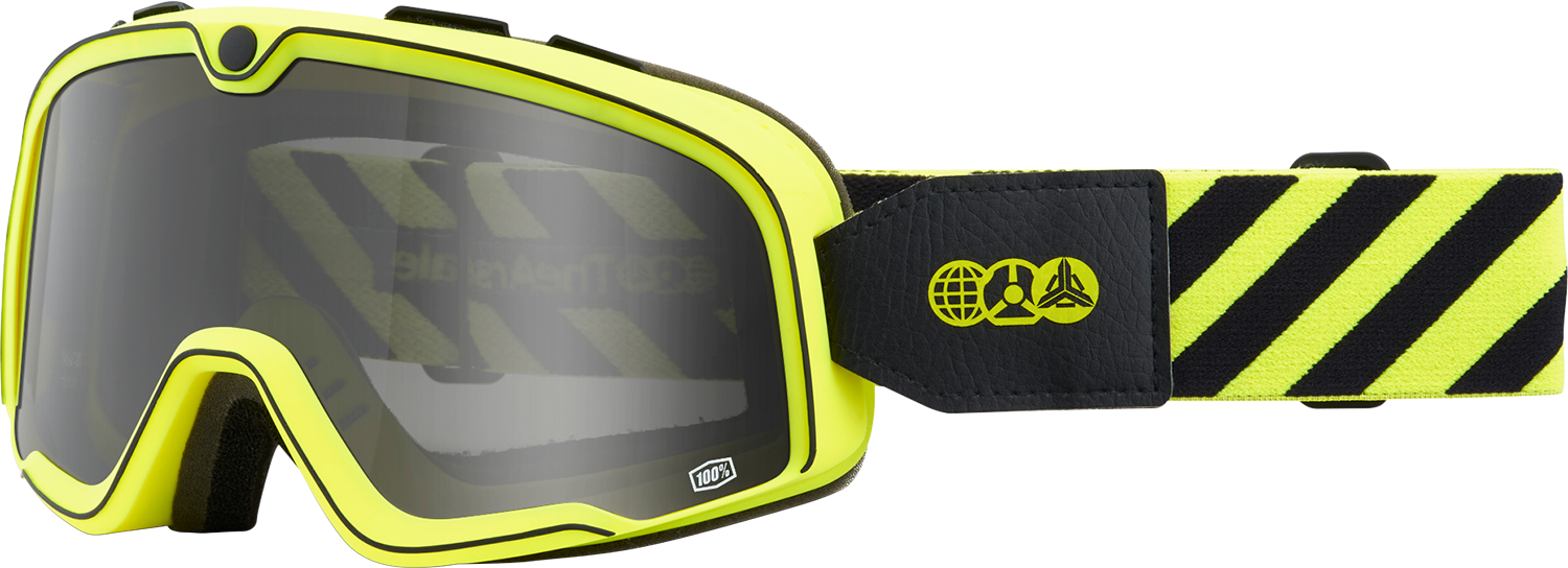 100% Barstow Goggle with Smoke Lens - The Arsenale Model 50000-00016