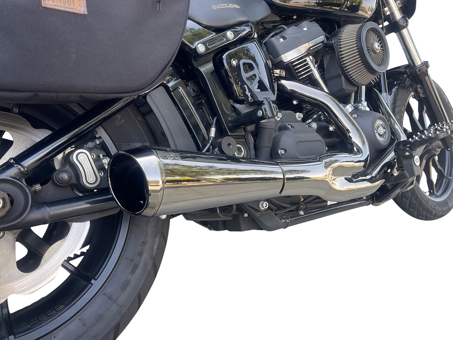 BASSANI XHAUST Slash-Cut End Cap BESMS2MC