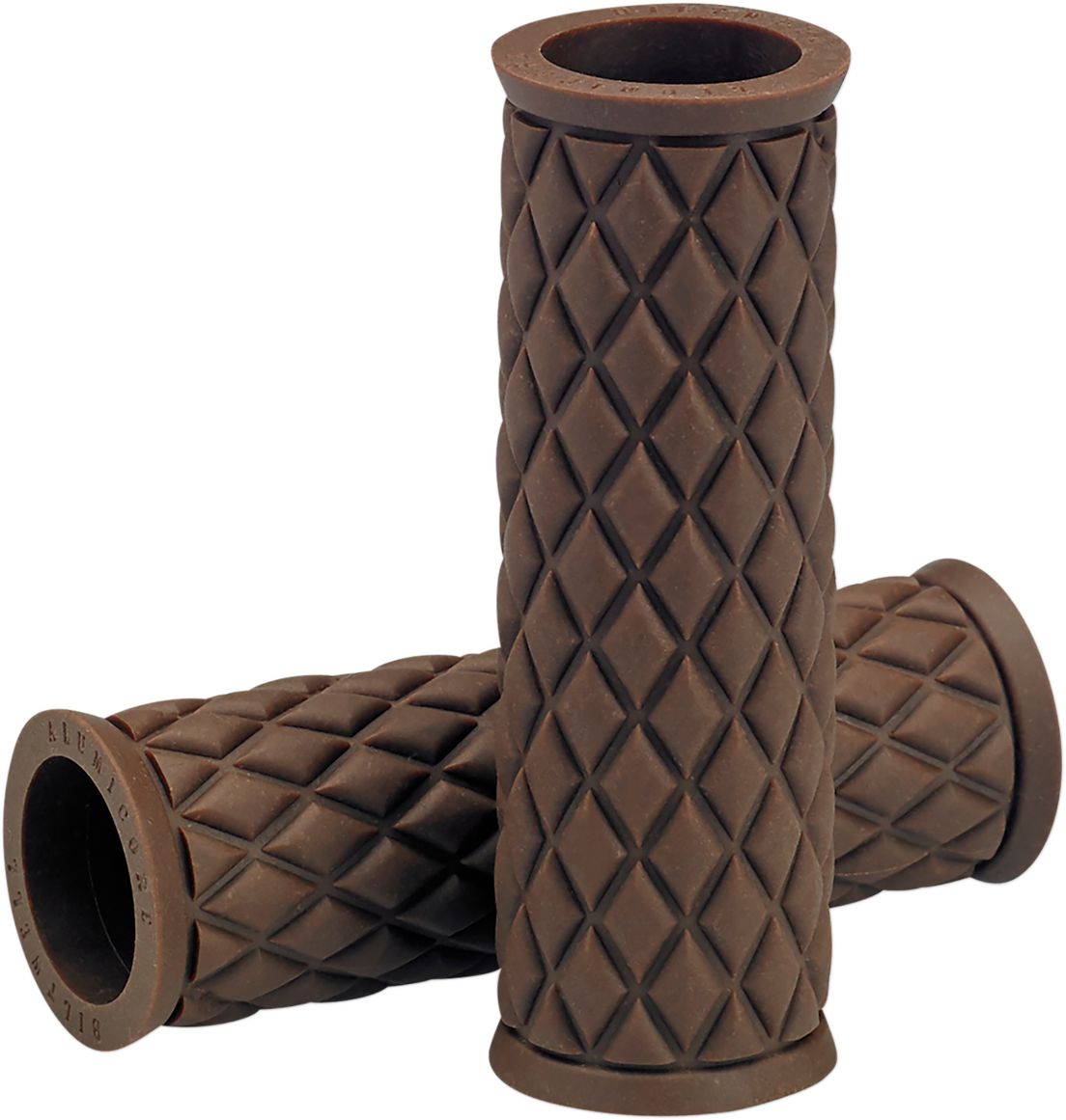 BILTWELL Alumicore Grips - Replacement - Chocolate 6706-0401