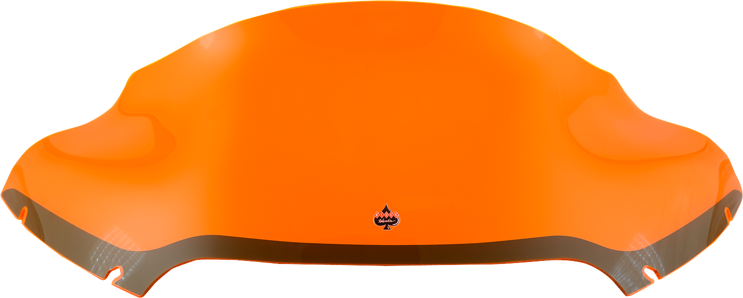 KLOCK WERKS Kolor Flare™ Windshield - 9" - Orange Ice - FLTR KWW-01-0633