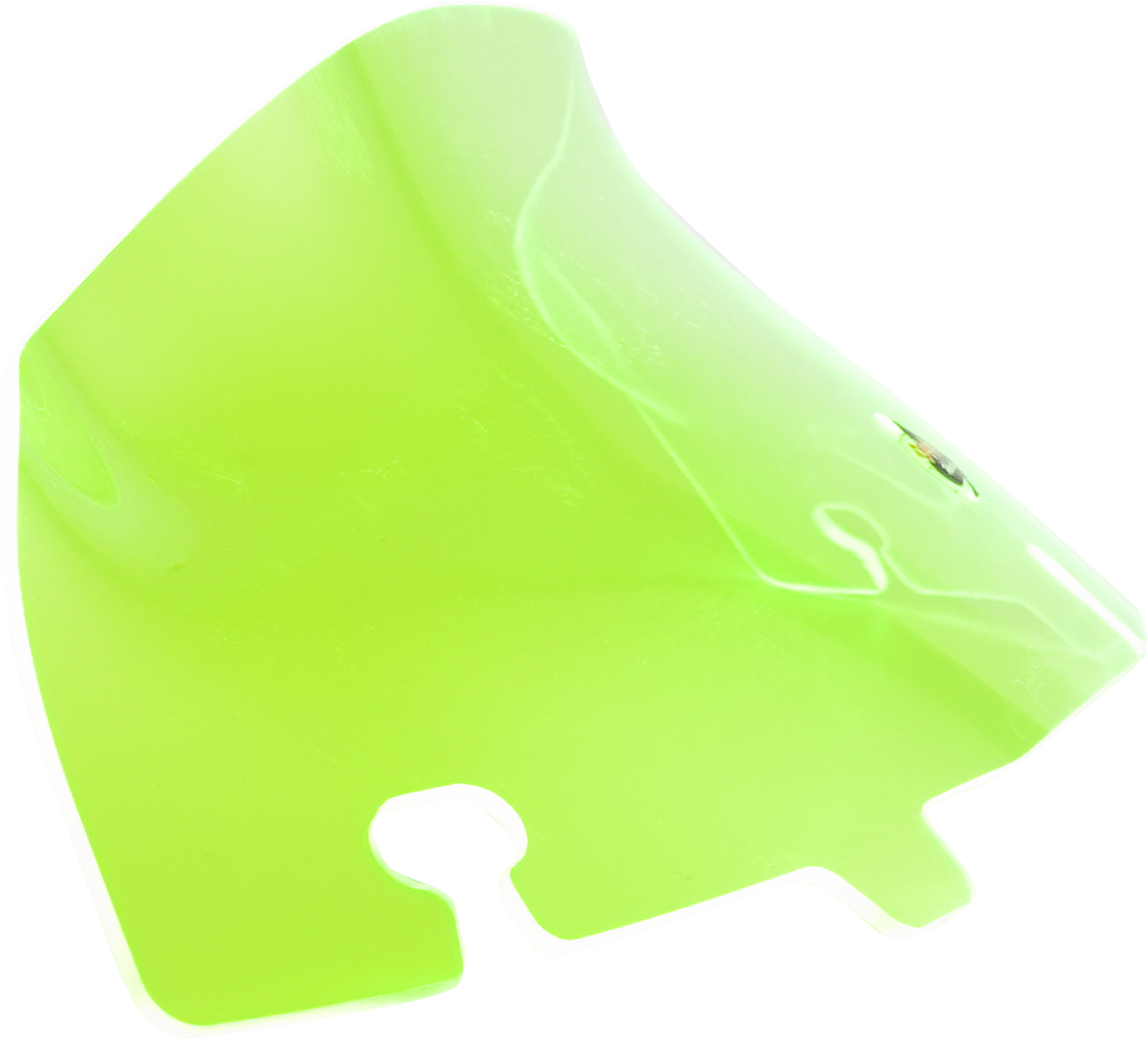 KLOCK WERKS Kolor Flare™ Windshield - 4" - Green Ice - FLH KWW-01-0651