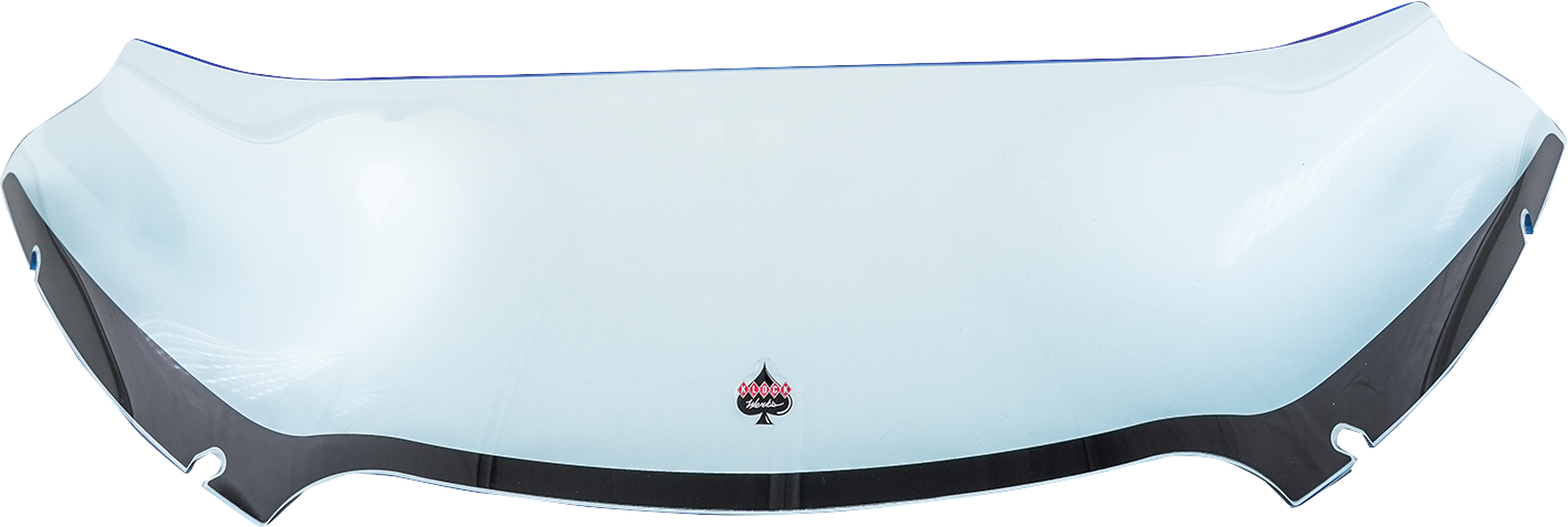 KLOCK WERKS Kolor Flare™ Windshield - 6" - Blue Ice - FLTR KWW-01-0632