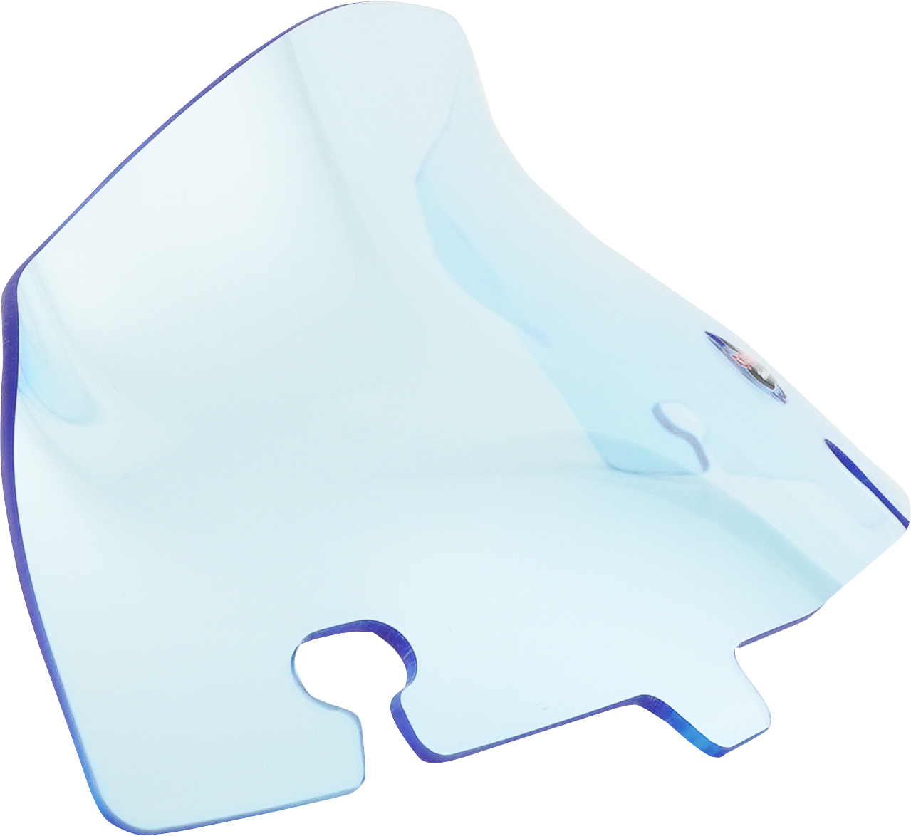 KLOCK WERKS Kolor Flare™ Windshield - 4" - Blue Ice - FLH KWW-01-0652