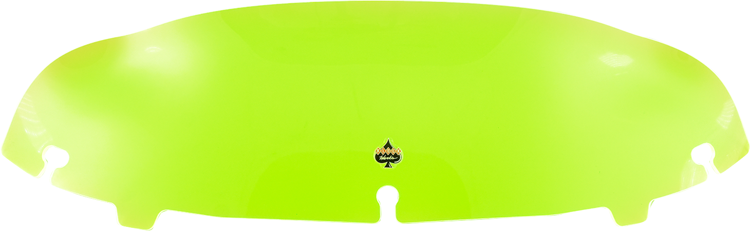 KLOCK WERKS Kolor Flare™ Windshield - 4" - Green Ice - FLH KWW-01-0651