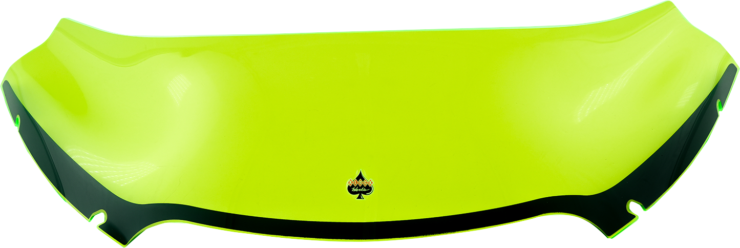 KLOCK WERKS Kolor Flare™ Windshield - 6" - Green Ice - FLTR KWW-01-0631