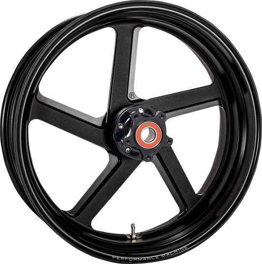 PERFORMANCE MACHINE (PM) Wheel - Pro-Am Race - Rear - Single Disc/without ABS - Black Ops™ - 17x6 1270-7716R-PROAP-SMB