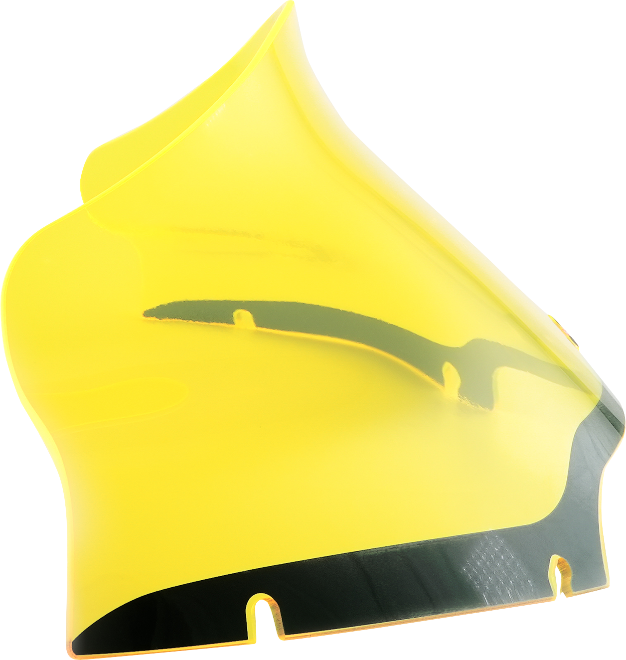 KLOCK WERKS Kolor Flare™ Windshield - 9" - Yellow Ice - FLTR KWW-01-0634