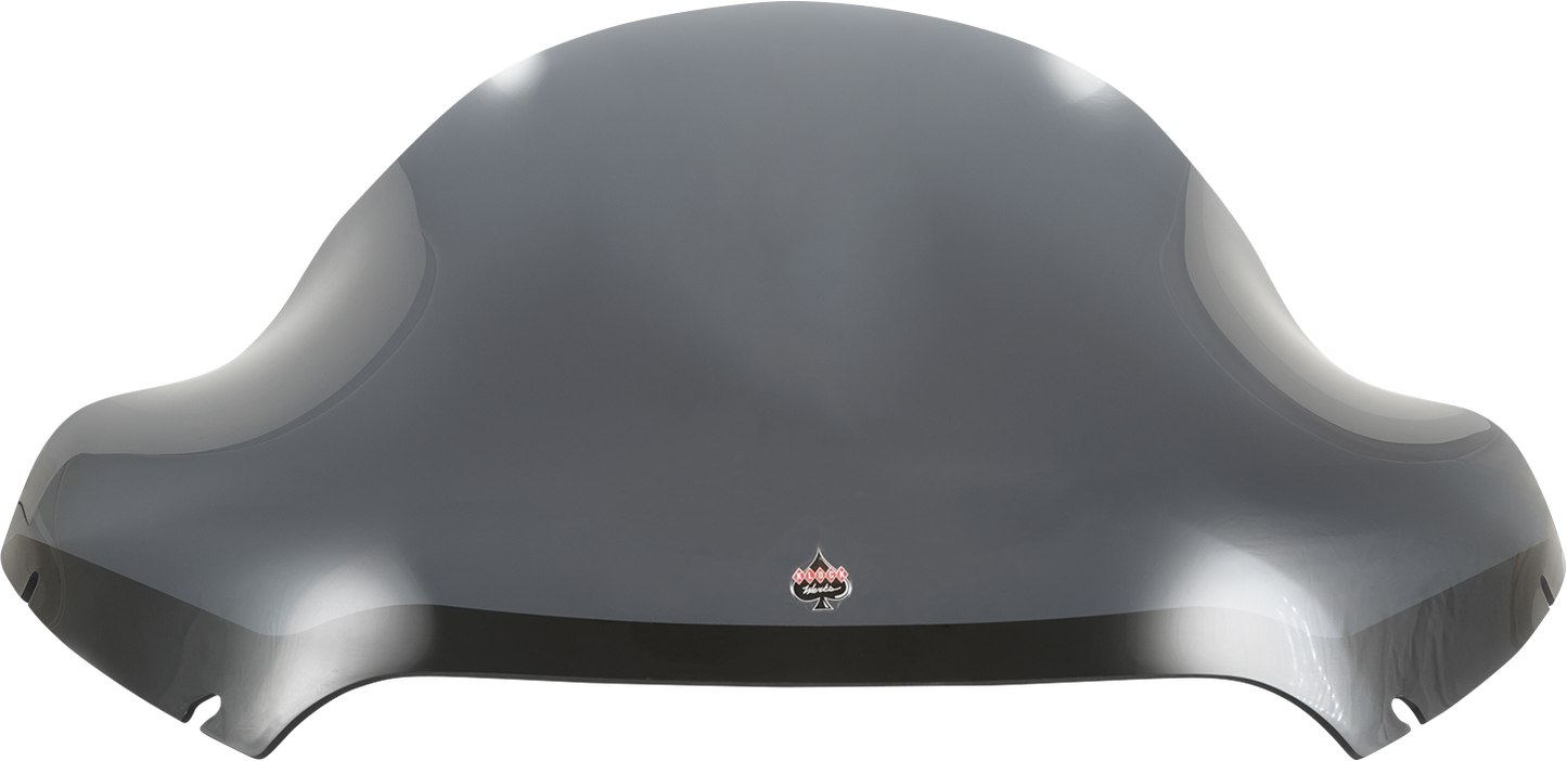 KLOCK WERKS Sport Flare™ Windshield - 11" - Dark Smoke - FLTR KWW-01-0621-DS