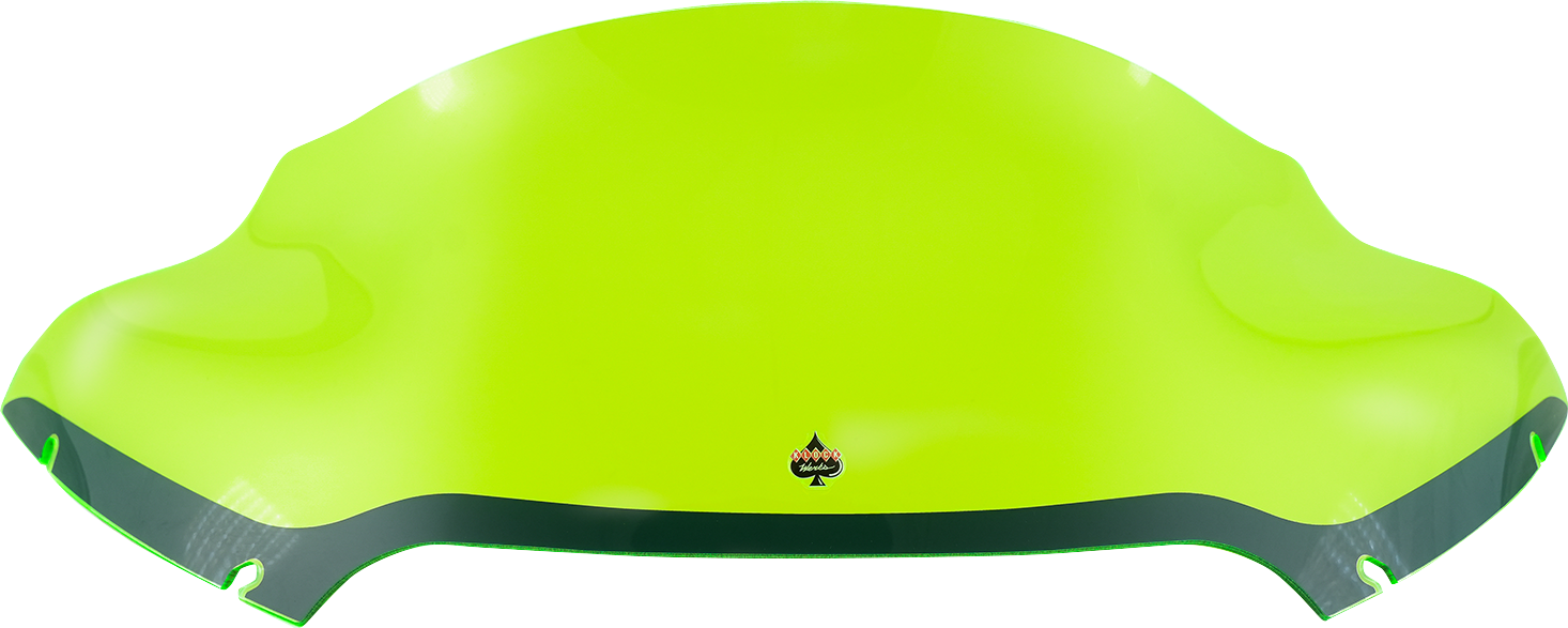 KLOCK WERKS Kolor Flare™ Windshield - 9" - Green Ice - FLTR KWW-01-0636