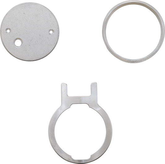 SLYFOX Dyna TM-SLY27 Gauge Mount for SlyFox Risers - Unfinished Aluminum