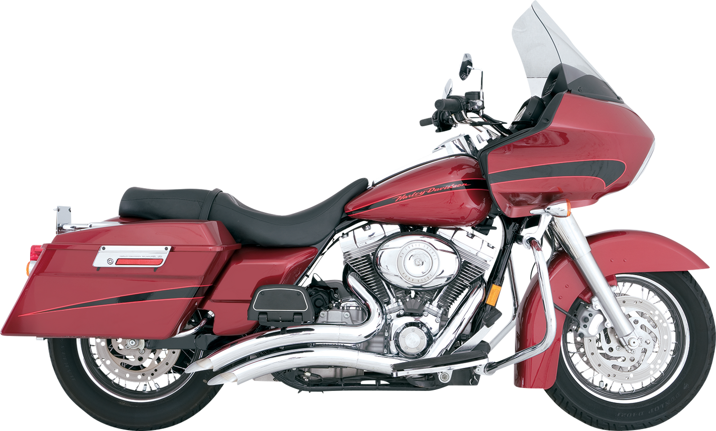 Vance & Hines Big Radius Exhaust System - Chrome 26342