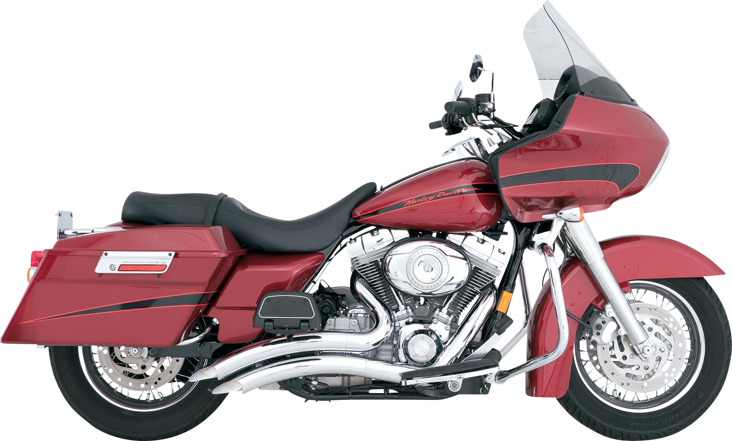 Vance & Hines Big Radius Exhaust System - Chrome 26342