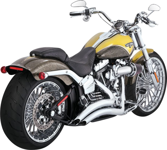 Vance & Hines Big Radius Exhaust System - Chrome (Part #26365)