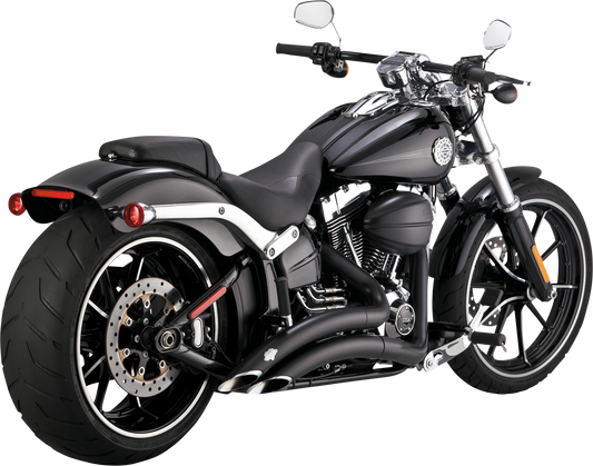 Vance & Hines Big Radius Exhaust System with PCX Technology - Black 46365