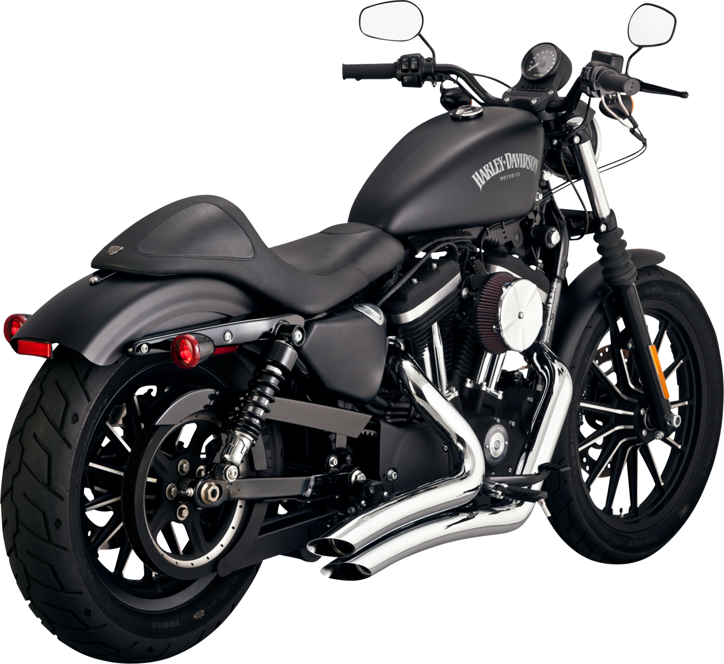Vance & Hines Big Radius Exhaust System - Chrome Part 26367